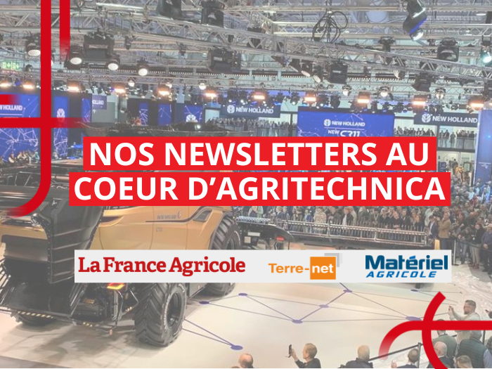Nos newsletters au coeur d’Agritechnica